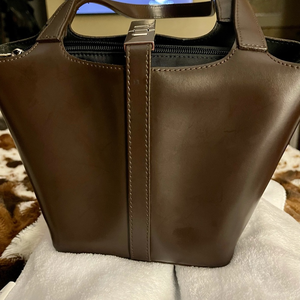 TIFFANY& FRED BROWN BAG